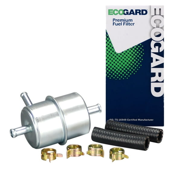 ECOGARD XF20030 Premium Fuel Filter Fits Dodge D150 5.2L 1977-1987, W150 5.2L 1977-1987, D150 3.7L 1977-1987, B250 5.2L 1981-1987