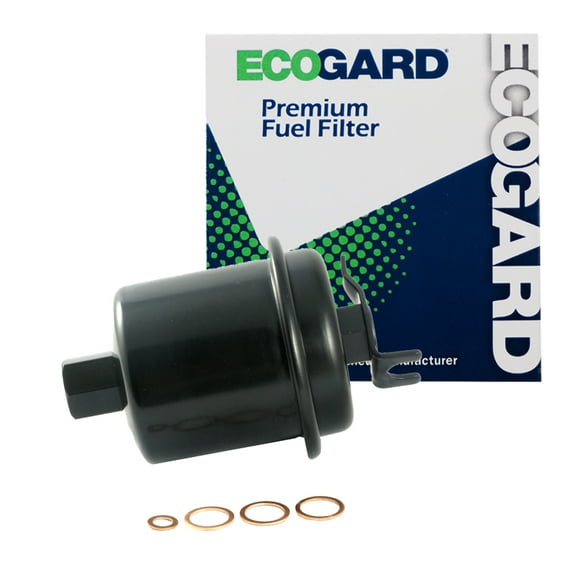 ECOGARD XF44870 Premium Fuel Filter Fits Honda Civic 1.6L 1995-2000, Accord 2.2L 1994-1997, CR-V 2.0L 1997-2001, Civic 1.5L 1995, Prelude 2.2L 1997-2001, Odyssey 2.2L 1995-1997, Accord 2.7L 1995-1997