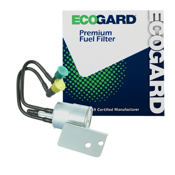 ECOGARD XF55302 Premium Fuel Filter Fits Chrysler Sebring 2.5L 1999-2000, Cirrus 2.5L 1998-2000, Cirrus 2.4L 2000, Sebring 2.4L 1998, Cirrus 2.0L 2000 | Dodge Stratus 2.4L 1998-2001