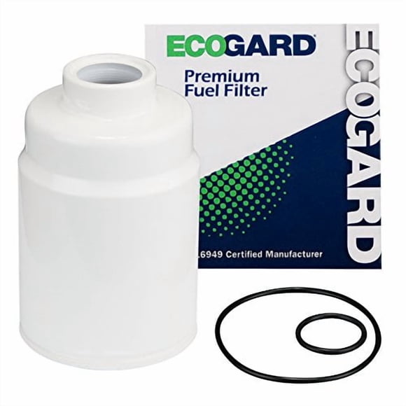 ECOGARD XF56117 Engine Fuel Filter - Premium Replacement | Fits 2001-2016 Chevrolet Silverado 2500 HD, GMC Sierra 2500 HD 6.6L; 2007-2016 Silverado 3500 HD, Sierra 3500 HD 6.6L
