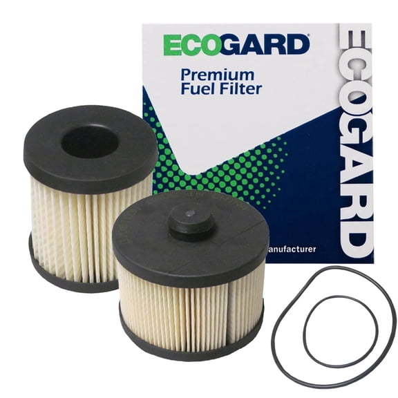 ECOGARD XF66300 Engine Fuel Filter - Premium Replacement | Fits 2004-2010 Ford E-350 Super Duty, E-450 Super Duty 6.0L; 2004-2005 E-350 Club Wagon, Itasca Spirit, Dynamax Corp Carri-Go 6.0L