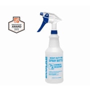 ECOLAB 32 oz Heavy Duty Pro Spray Bottle - Chemical Resistant Empty Plastic Cleaning Sprayer with Adjustable Nozzle for Home & Commercial Use1 Pack