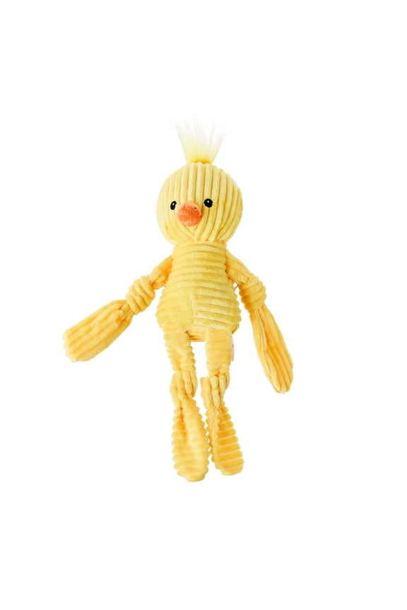 Cord Easter Chick Dog Toy, Yellow