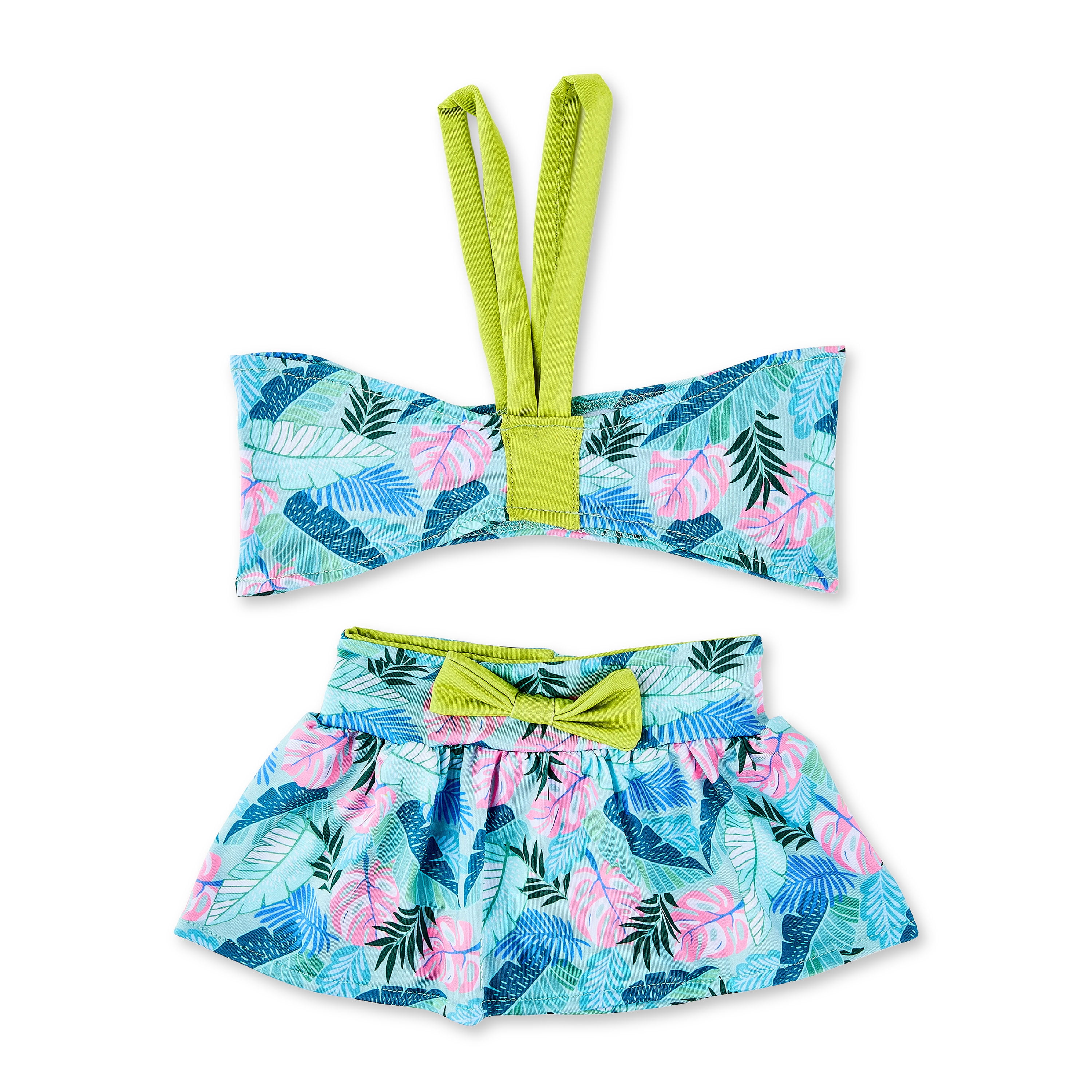 Vibrant Life Pet Bikini for Dogs, Tropical Leaves, Medium, Summer