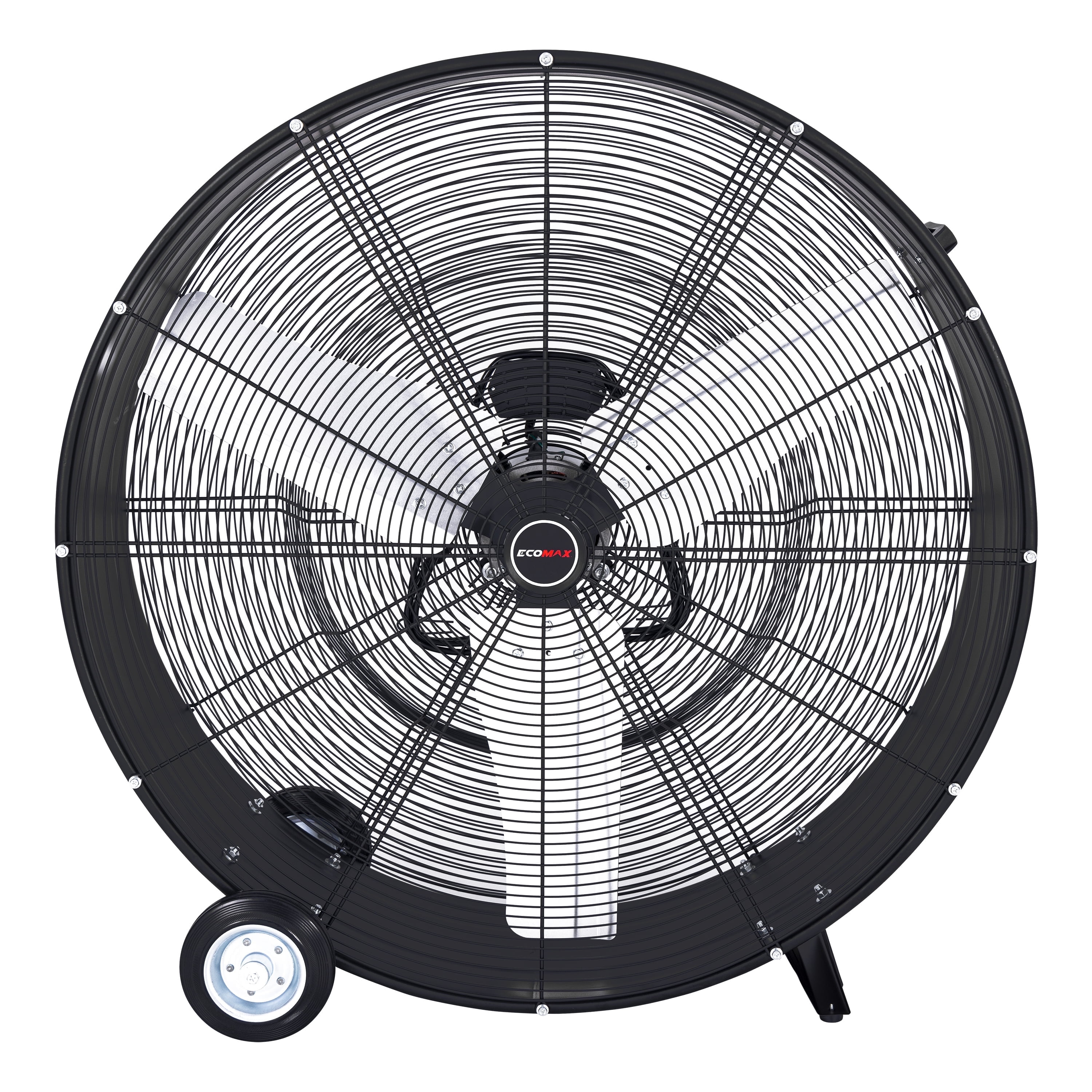 Ecomax EMF103612D 36" High Velocity Industrial Drum Fan – 19,000 CFM Heavy-Duty Floor Fan