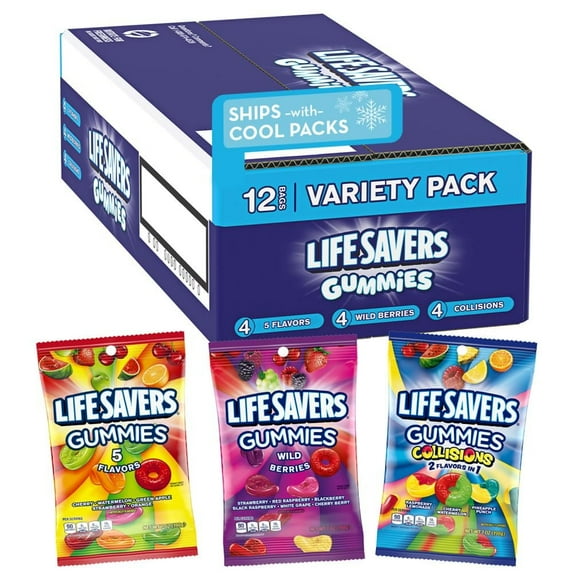 ECOMMERCE LIFESAVERS GUMMIES MIXED 84 OUNCE 1 PER CASE