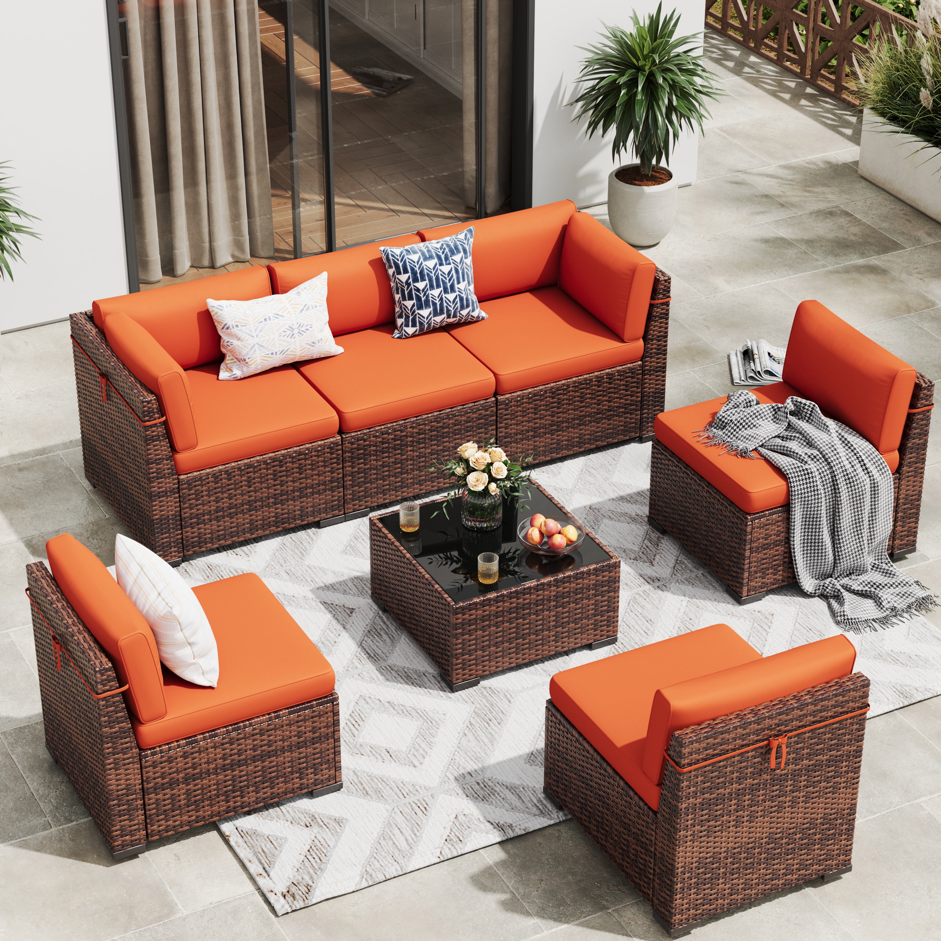 Waterproof outdoor sectional hotsell