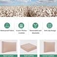 thumbnail image 1 of MRUAKA Outdoor Cushions for Patio Furniture Replacement, Waterproof Patio Furniture Cushions, instruction, 1 of 2