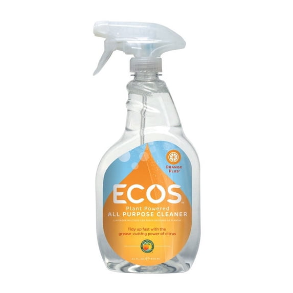 ECOS Hypoallergenic All-Purpose Cleaner, Orange, 22 Fluid Ounce, 1 Pack