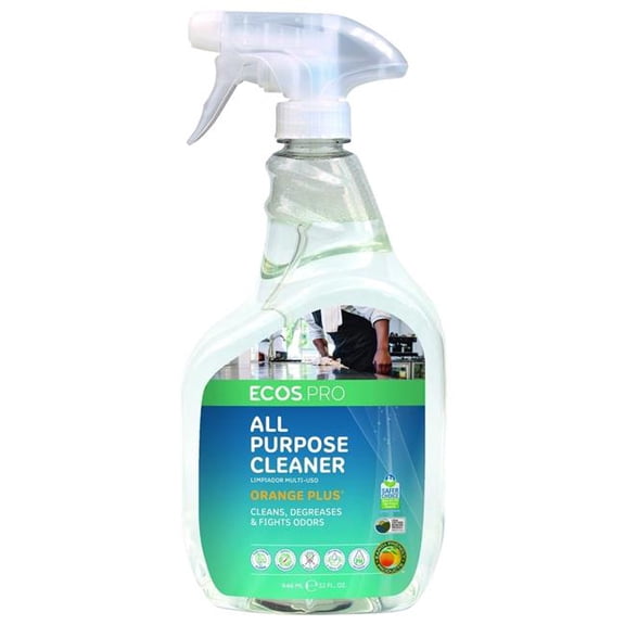 ECOS EOPPL97066 32 oz All-Purpose Cleaner Degreaser Spray, Orange Plus - Pack of 6