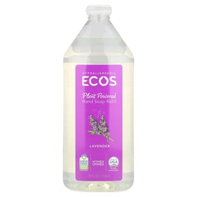 ECOS Hypoallergenic Liquid Hand Soap Refill, Lavender, 32 Fluid Ounce