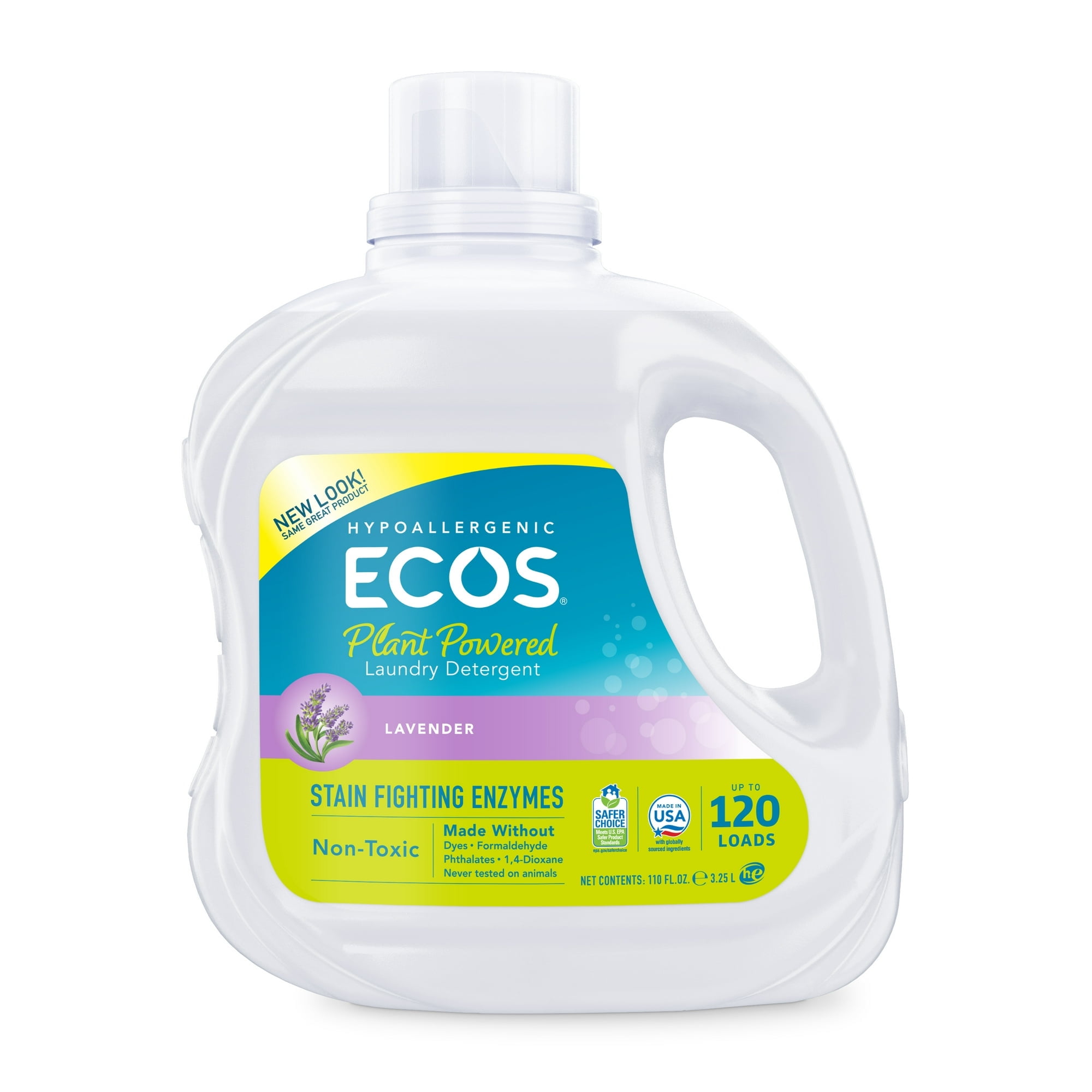 ECOS Lavender Laundry Detergent 110 Ounce
