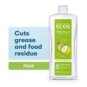 ECOS Hypoallergenic Liquid Dish Soap, Pear, 25 Fl Oz
