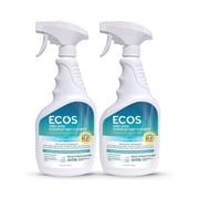 ECOS OneStep Disinfectant Spray Cleaner Fragrance Free by Earth Friendly Products, Blue, Free Scent, 24 fl oz Pack of 2