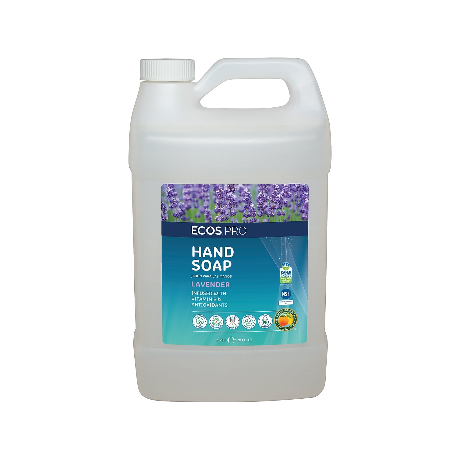 Liquid Hand Soap, Lavender Scent, 1 gal Bottle Liquid Hand Soap, Lavender Scent, 1 gal Bottle