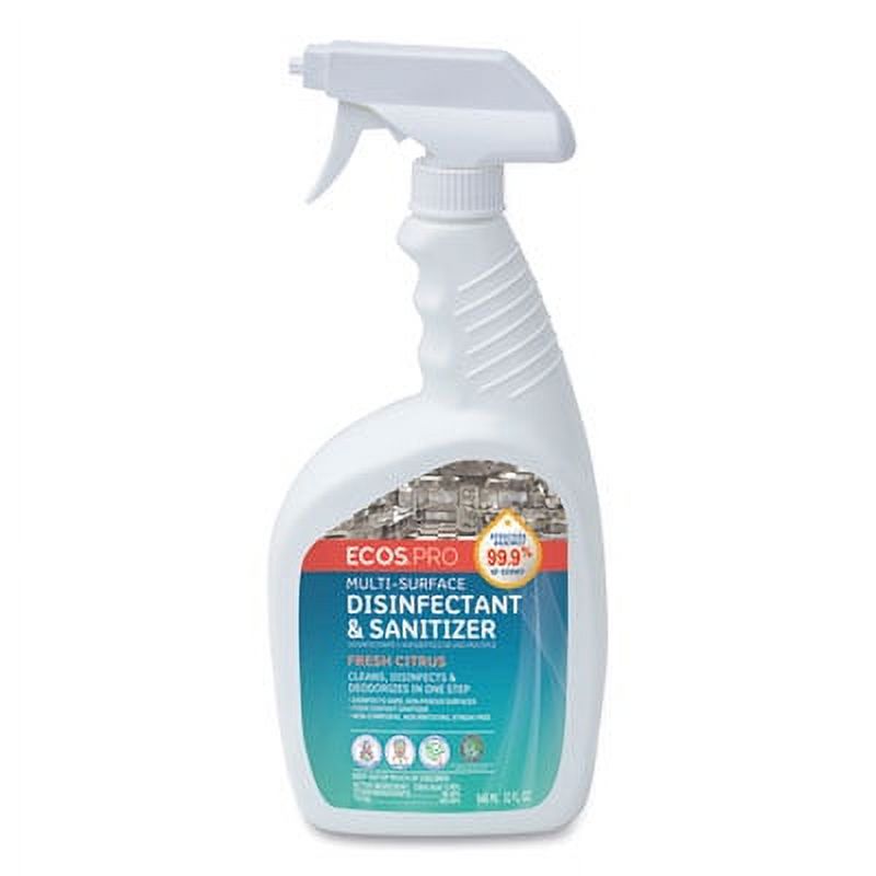 ECOS PRO MultiPurpose Disinfectant & Sanitizer, Fresh Citrus Scent, 32
