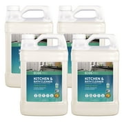 1 Gallon Parsley Plus All-Purpose Kitchen and Bathroom Cleaner Bottle - Herbal Scent 4/Carton