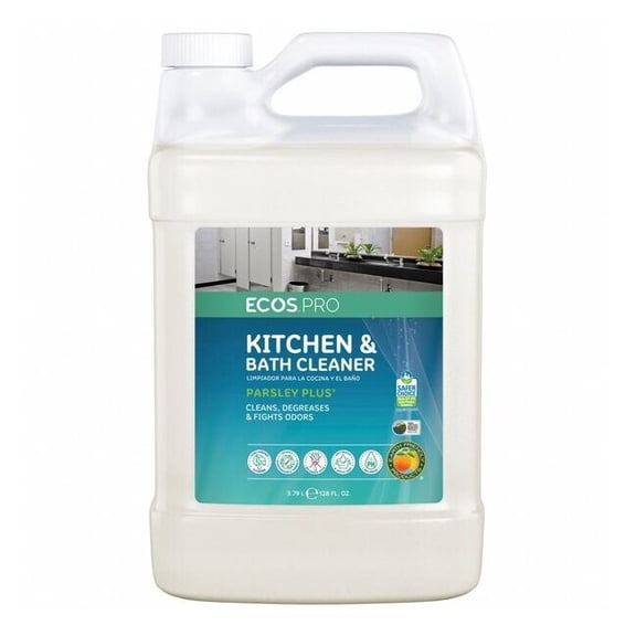 Parsley Plus 1-Gallon Bottle All-Purpose Kitchen and Bathroom Cleaner - Herbal Scent