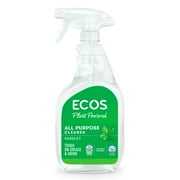 ECOS Hypoallergenic All-Purpose Spray Cleaner, Parsley, Antibacterial 22 Fl. oz.