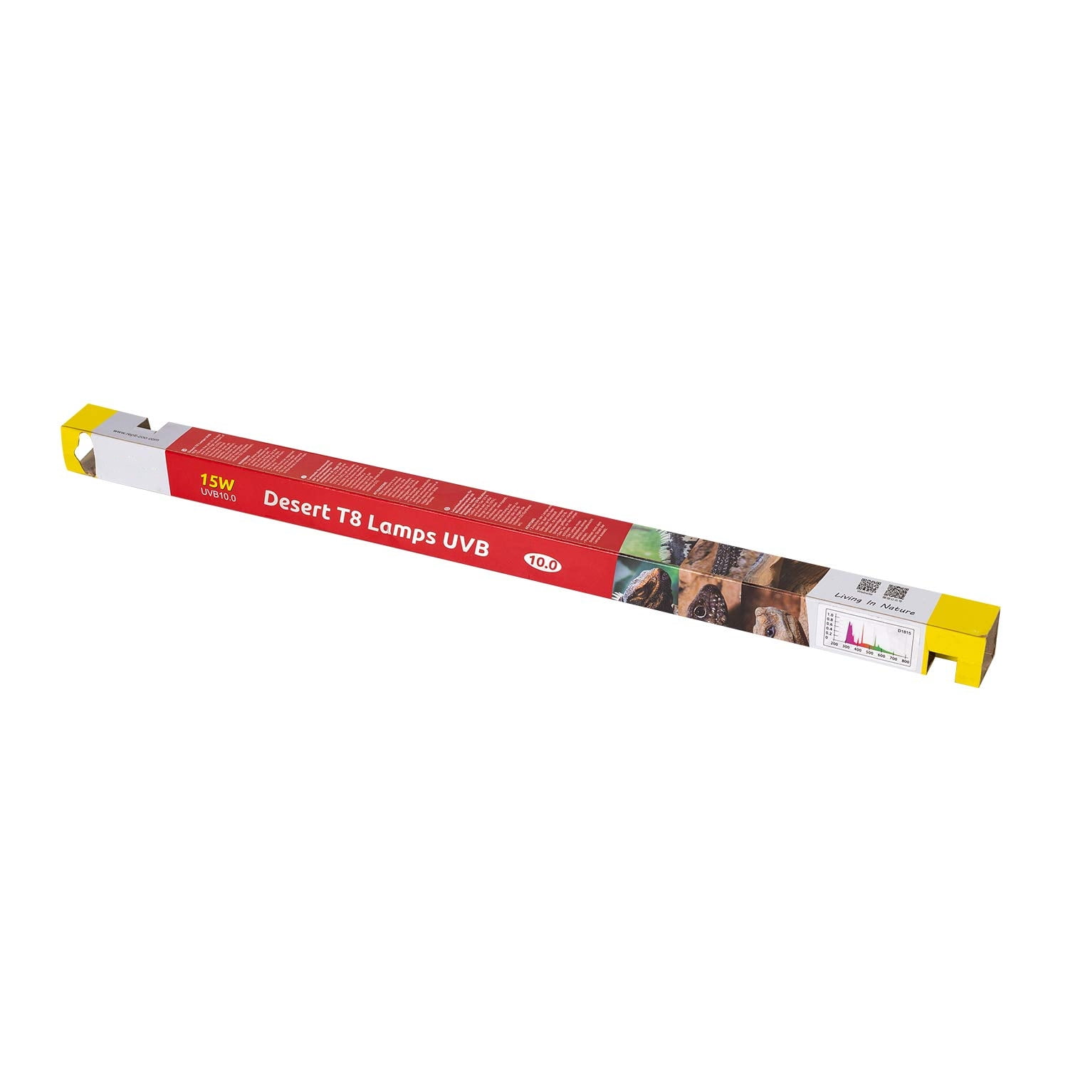 Walmart exclusive discounts  ECOSUB T8 Desert Reptile Sun UVB Terrarium 18 in Bulb Fluorescent Lamp Tube 15W Habitat Lighting