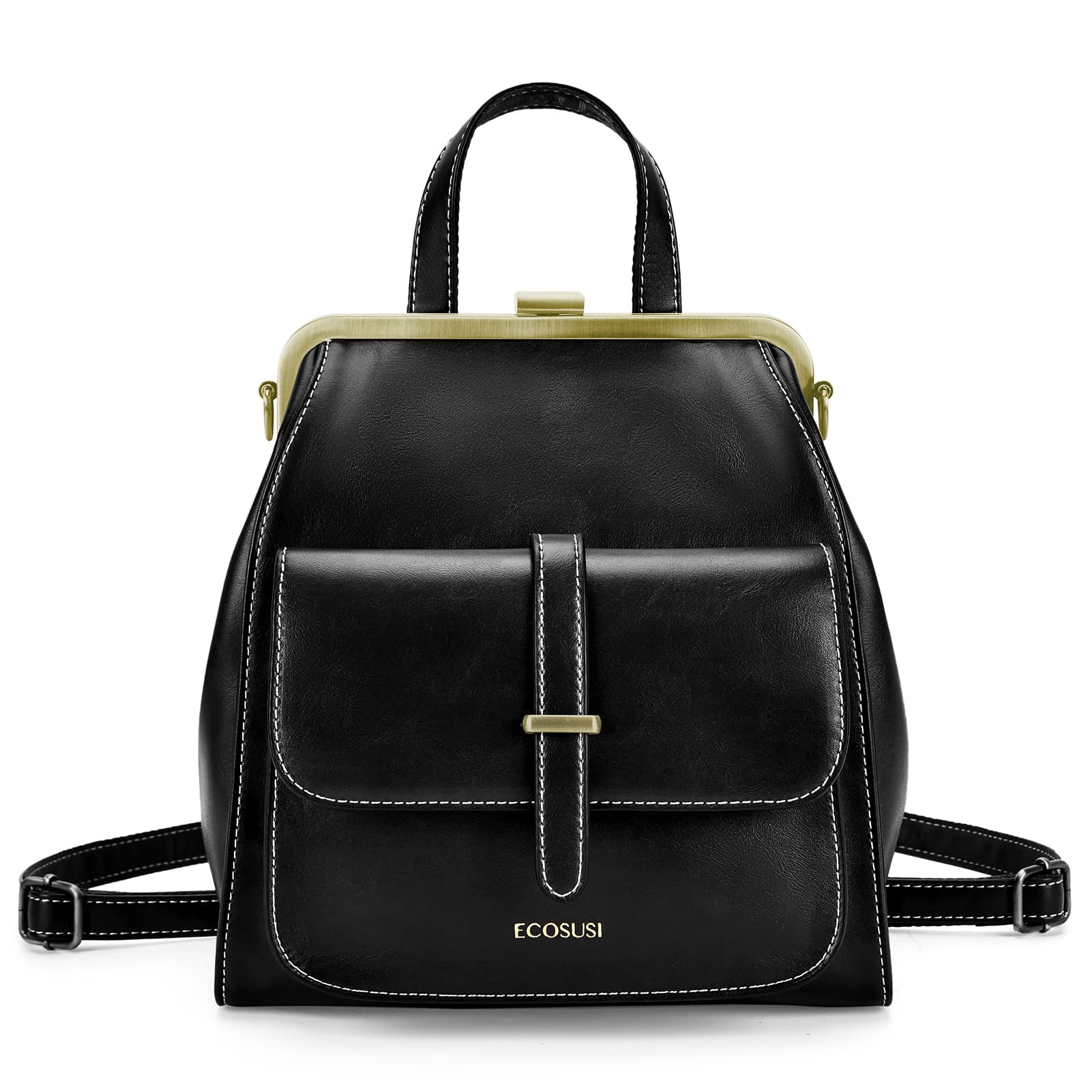 ECOSUSI Leather Backpack Purse for Women Small Mini Liberia Ubuy