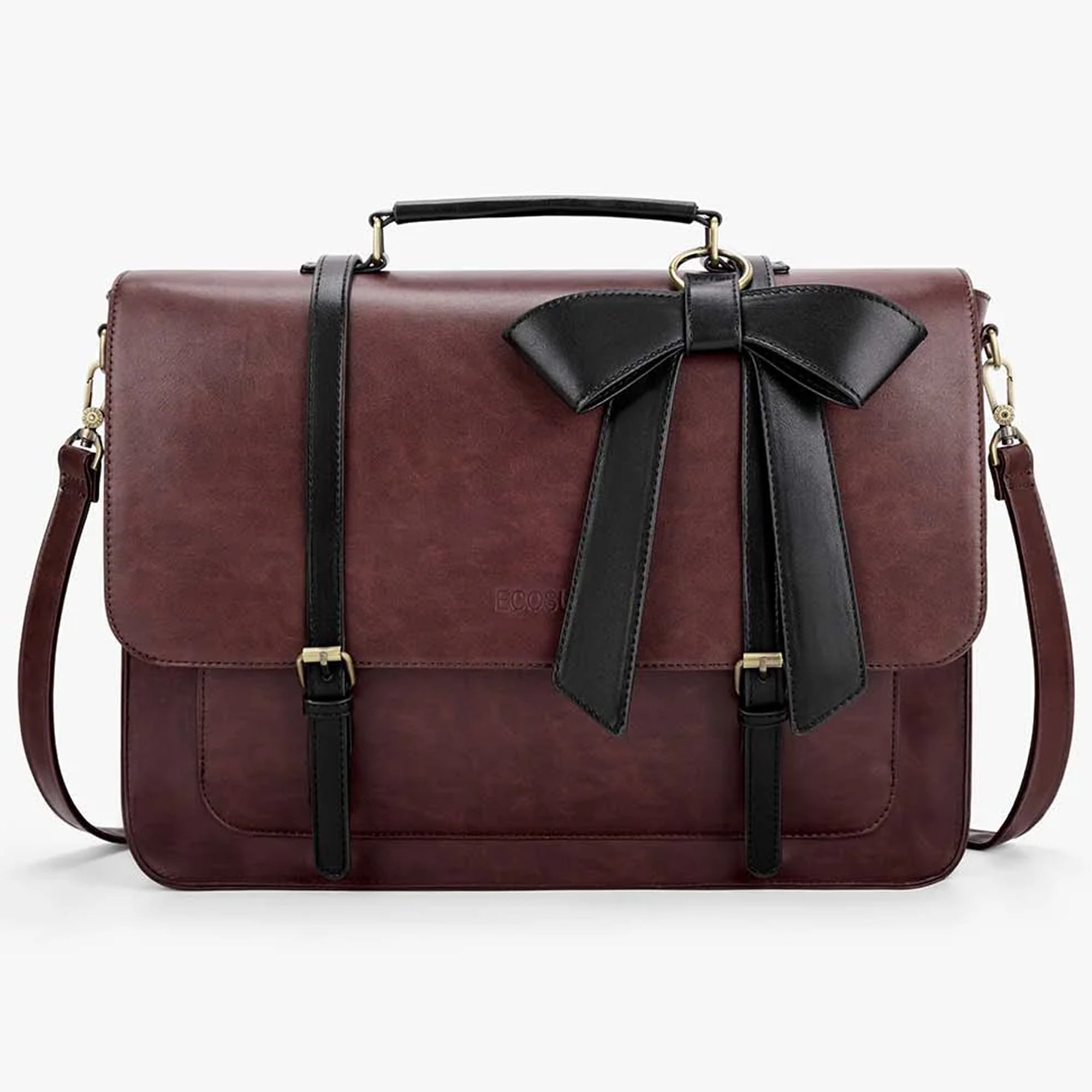 ECOSUSI Leather Laptop Briefcase for Women Messenger Jamaica Ubuy