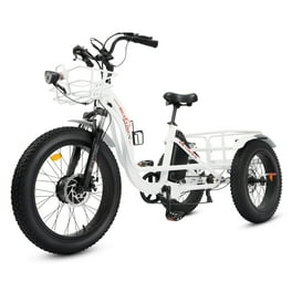Anywhere Anytime Adult s Heavy Duty Motorized Electric Tricycle with Basket Walmart