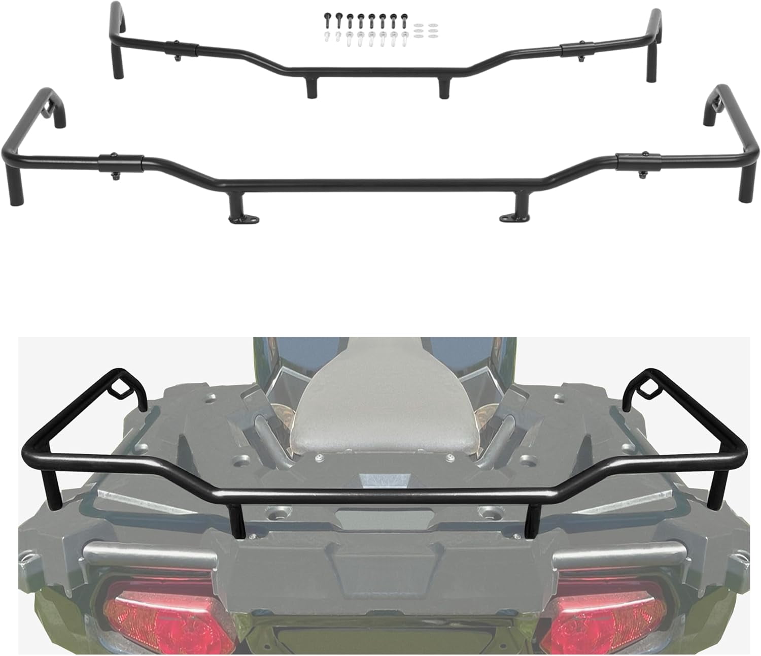 ECOTRIC Front & Rear Rack Extender Storage Rack Extender Replacement ...
