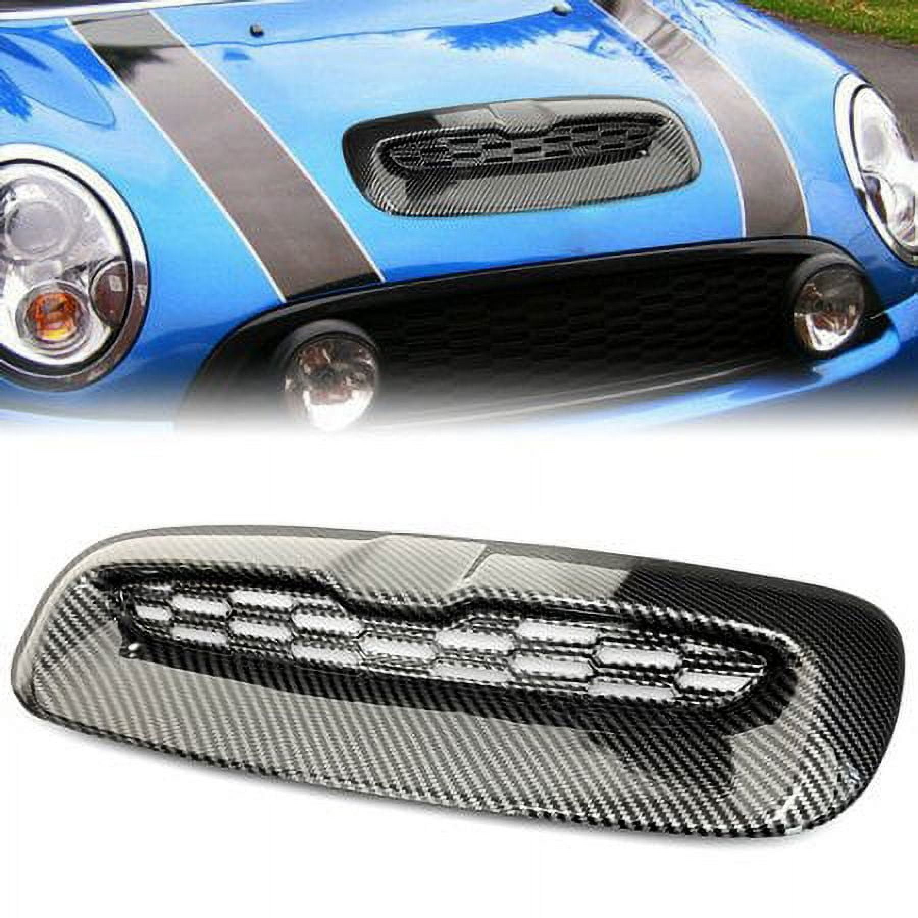 ECOTRIC Hood Scoop Compatible with 2007-2013 Mini Cooper S