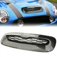thumbnail image 1 of ECOTRIC Hood Scoop Compatible with 2007-2013 Mini Cooper S R55 R56 R57 R58 R59 Air Intake Vent Carbon Fiber Printing, 1 of 11