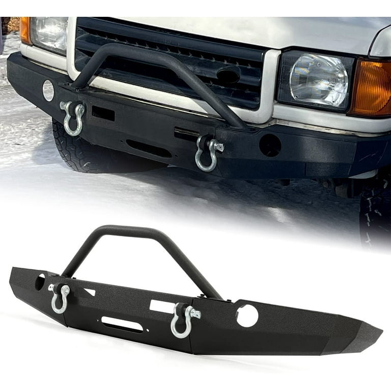 ECOTRIC Off-road Front Bumper with Winch Mount Compatible with