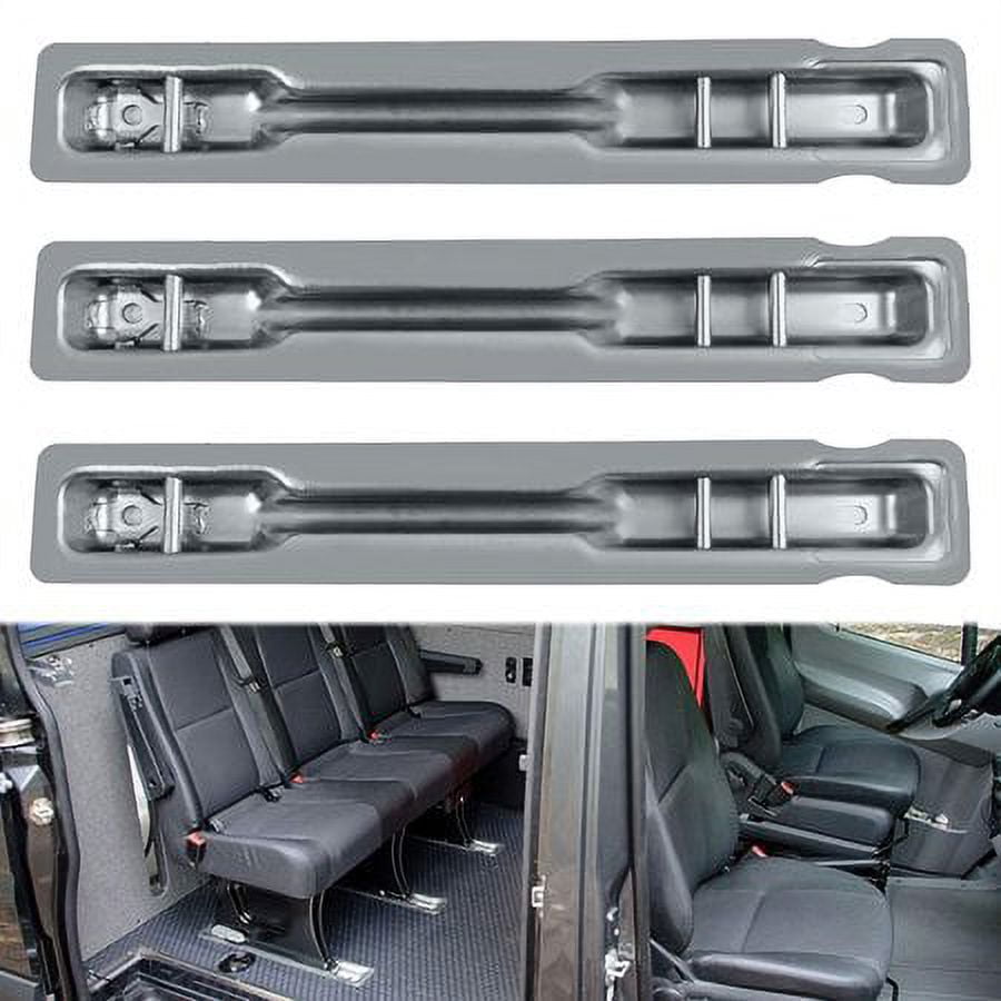 ECOTRIC Rear Seat Brackets Steel Silvery for Mercedes Benz Sprinter