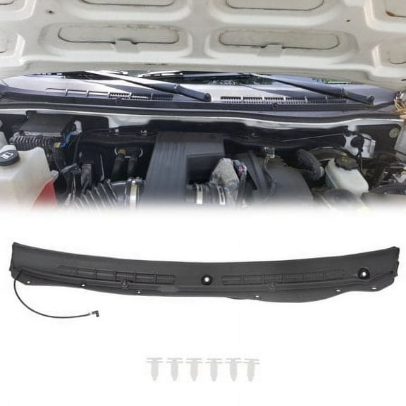 ECOTRIC Windshield Wiper Cowl Grille Vent Panel Fit for 2004-2012 Chevy Colorado GMC Canyon Replacement for 20820072