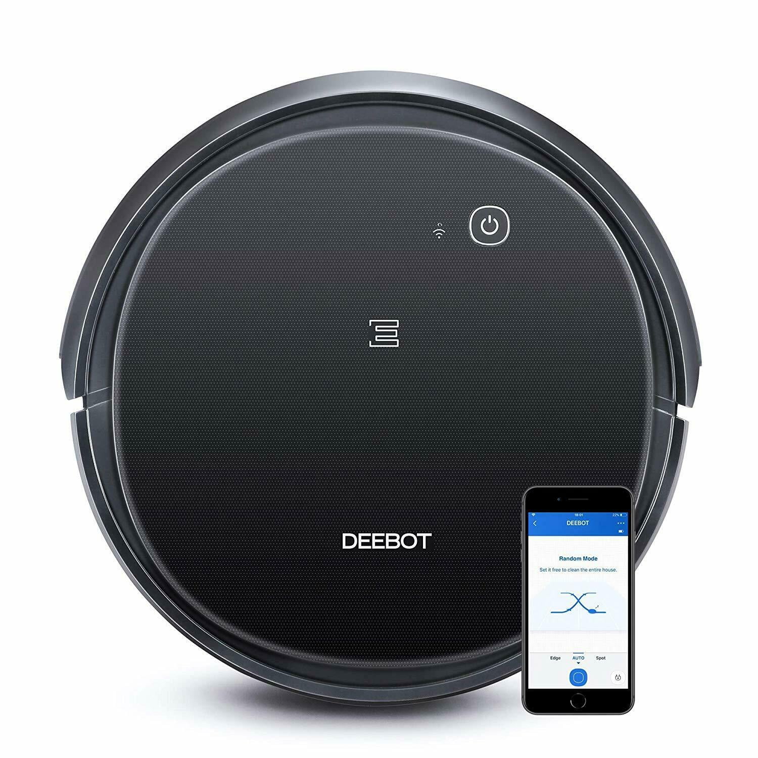 ECOVACS DEEBOT 500 Robot Vacuum Cleaner with App, 110 Minute
