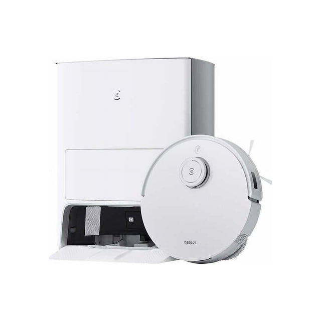 ECOVACS DEEBOT T10 OMNI Robot Vacuum and Mop Combo Auto Self-Emptying Hot Air Drying 5000Pa
