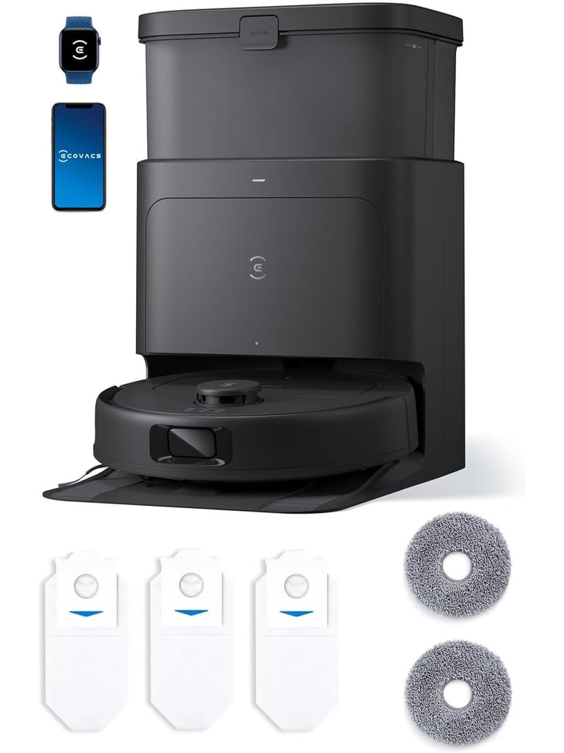 ECOVACS DEEBOT T30S AI Care Robot Vacuum and Mop, 11,000Pa suction