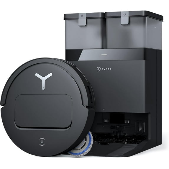 ECOVACS DEEBOT T50 PRO Omni Robot Vacuum and Mop, 3.19” Ultra-Slim, 15,000Pa Suction