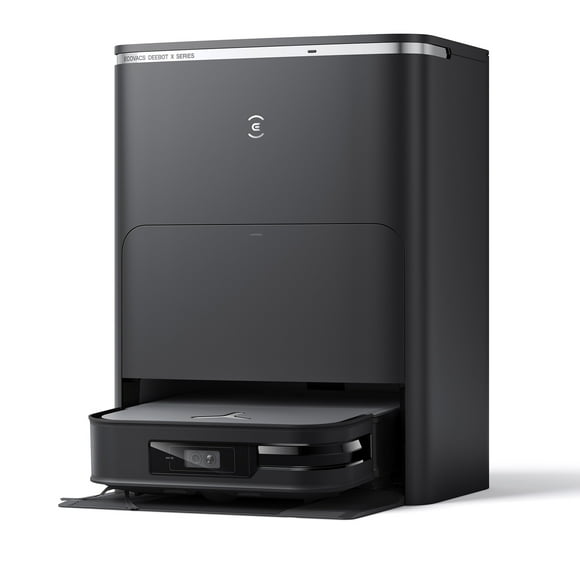 ECOVACS DEEBOT X2 OMNI Robot Vacuum and Spinning Mop with Automatic Mop Lifting and Cleaning Station, Self-Emptying, Smart Mapping, Wi-Fi Connected, LIDAR Navigation, Mop Combo, Pet Hair