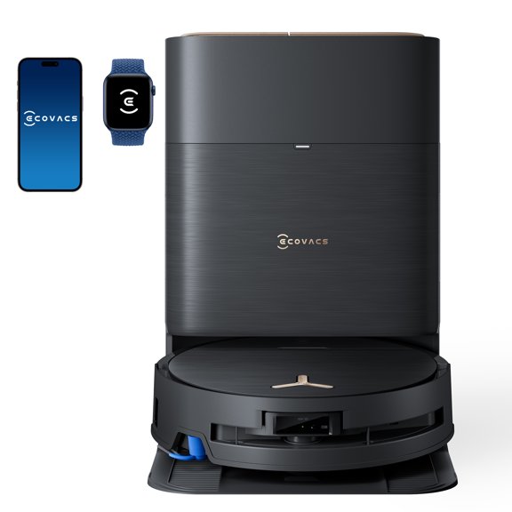 ECOVACS DEEBOT X9 BLAST Omni Robot Vacuum and Mop, 16,600Pa Blast Suction, OZMO Roller Instant Self-Washing Mop