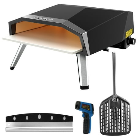 ECOWELL 16” Gas Outdoor Pizza Oven and Accessories