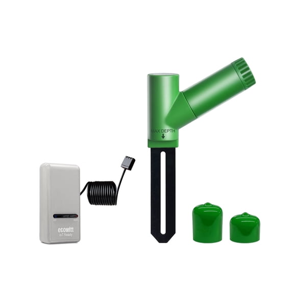 ECOWITT GW1206 Soil Moisture Tester Kit, Includes GW1200 IoT Wi-Fi Gateway and WH51 Soil Moisture Sensor