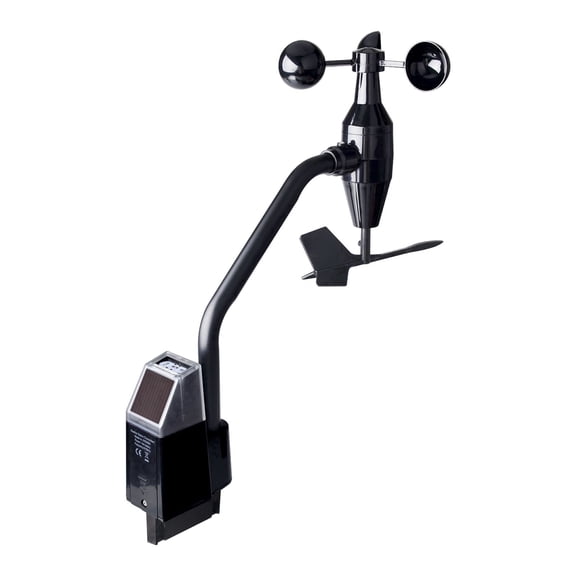 Ecowitt WS68 Wireless Solar Powered Digital Anemometer for Home Weather Station, Pole Mount Wind Speed and Wind Direction Measurement Sensor, Accessory Only