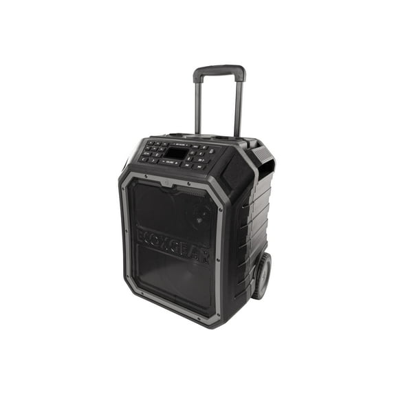 ECOXGEAR EcoBoulder Max - Party speaker - wireless - Bluetooth - 2-way - gray