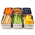 thumbnail image 1 of ECOlunchbox ECOLunchpod Stainless Steel Snack Food Storage Container 6-pack, 1 of 5