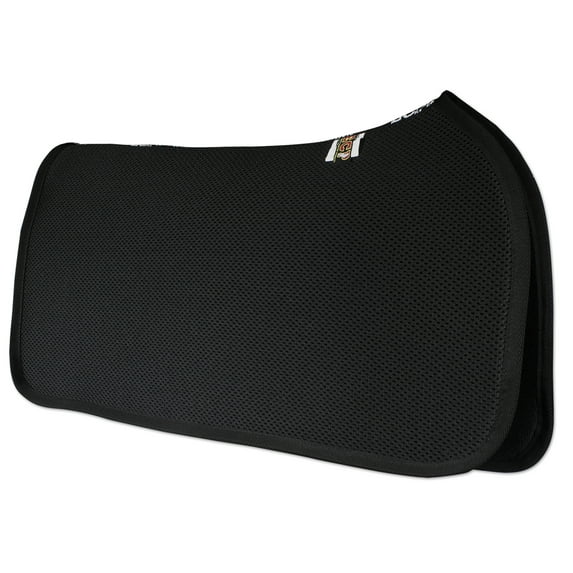 ECP 3D Mesh Western Saddle Pad - Black
