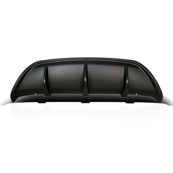 ECP-AUTOTEILE fit for 17-20 STELVIO Q4 SUV Car Rear Bar Fin Difffuser Kits Matte Black Euro Style