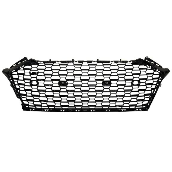 ECP-AUTOTEILE fit for 20-22 R8 Spyder/Coup V10 performance Car Khlergrill Euro Tuning Grille Gloss Blackout