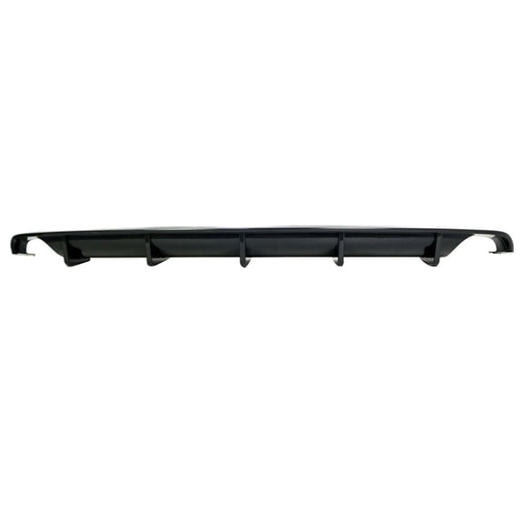 ECP-AUTOTEILE fit for 22-25 Civic Sedan Ex,Si,Touring FE1 / FE2 4DR 11th Gen Rear Fin Diffuser Carbon Look w/Corner Splitters Euro Type