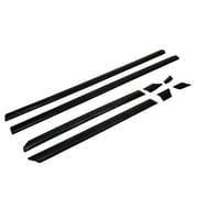 ECP-AUTOTEILE fit for 93-98 Classic MK3 Vento 4DR Car Euro Door Moulding Trim Front Rear Set
