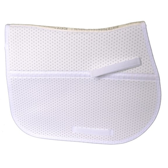 ECP Air Ride Equestrian All Purpose Saddle Pad - White